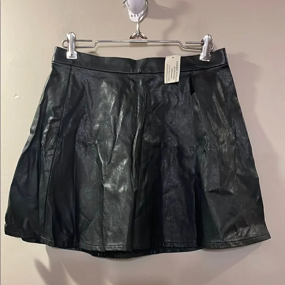 Vegan Pleather Skirt NWT